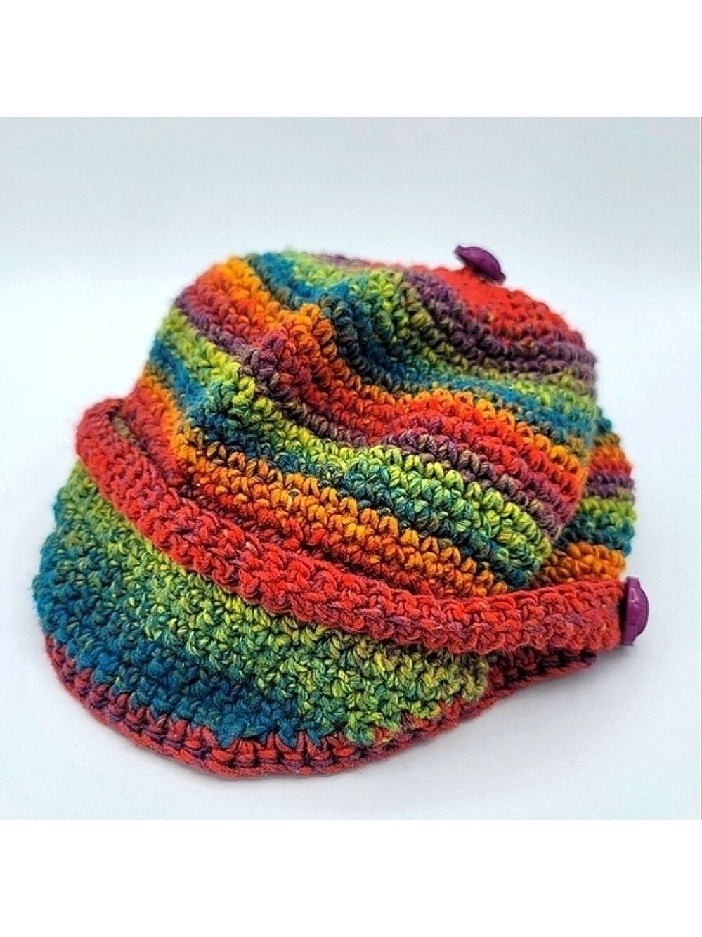 Hat Knitted Multicolor #1022